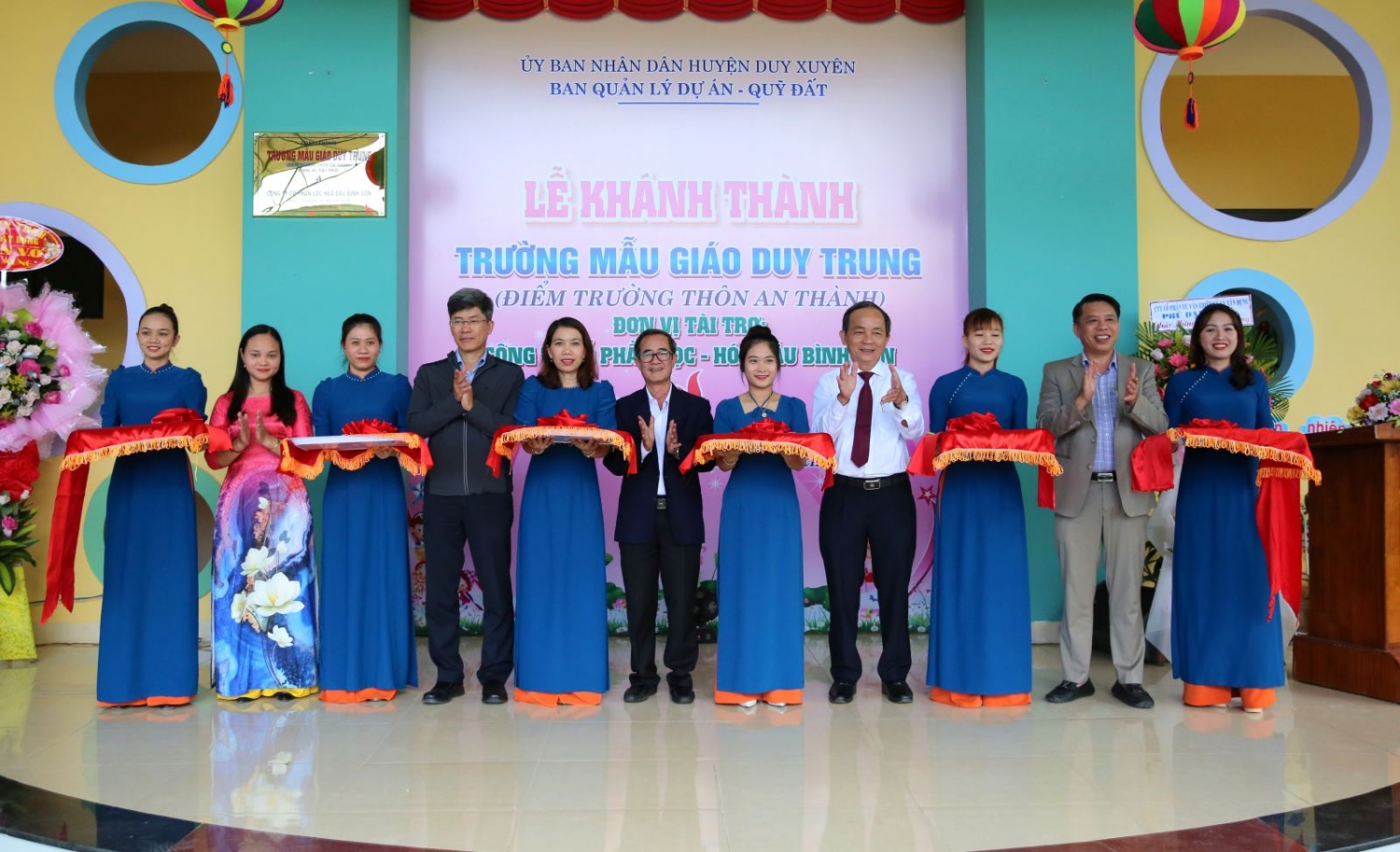 BSR khánh thành Trường mẫu giáo tại Quảng Nam