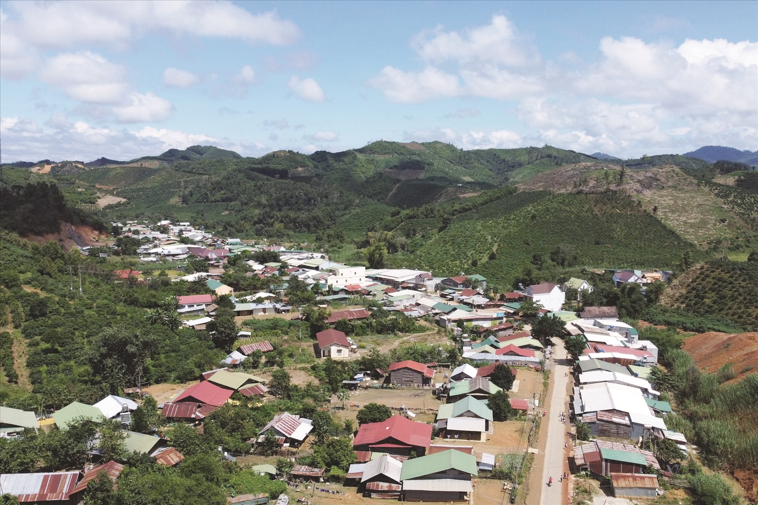 Bon làng bừng sức sống