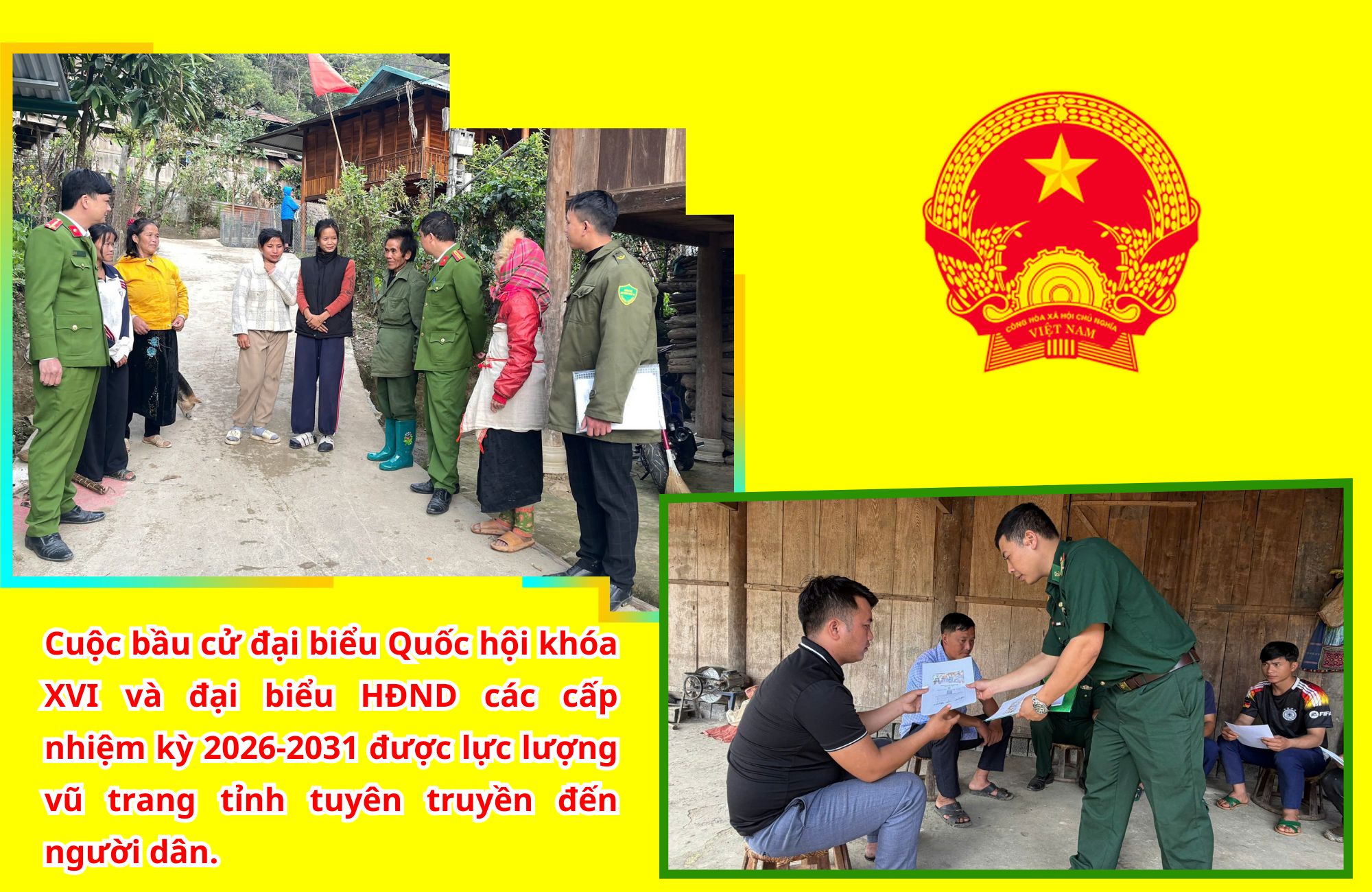 Lai Châu: Đa dạng hình thức tuyên truyền bầu cử