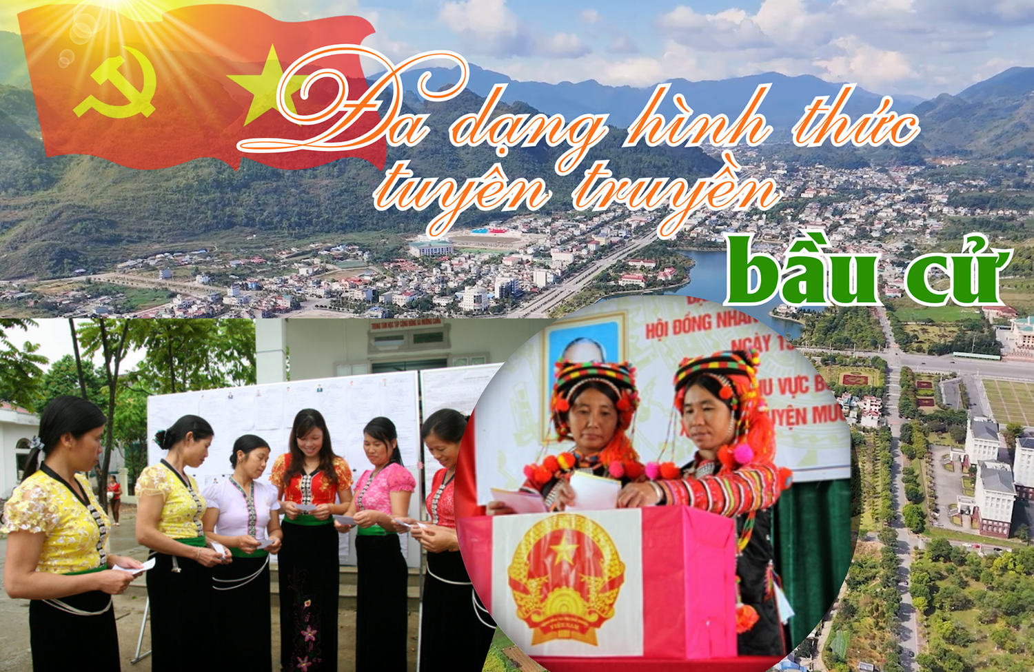 Lai Châu: Đa dạng hình thức tuyên truyền bầu cử