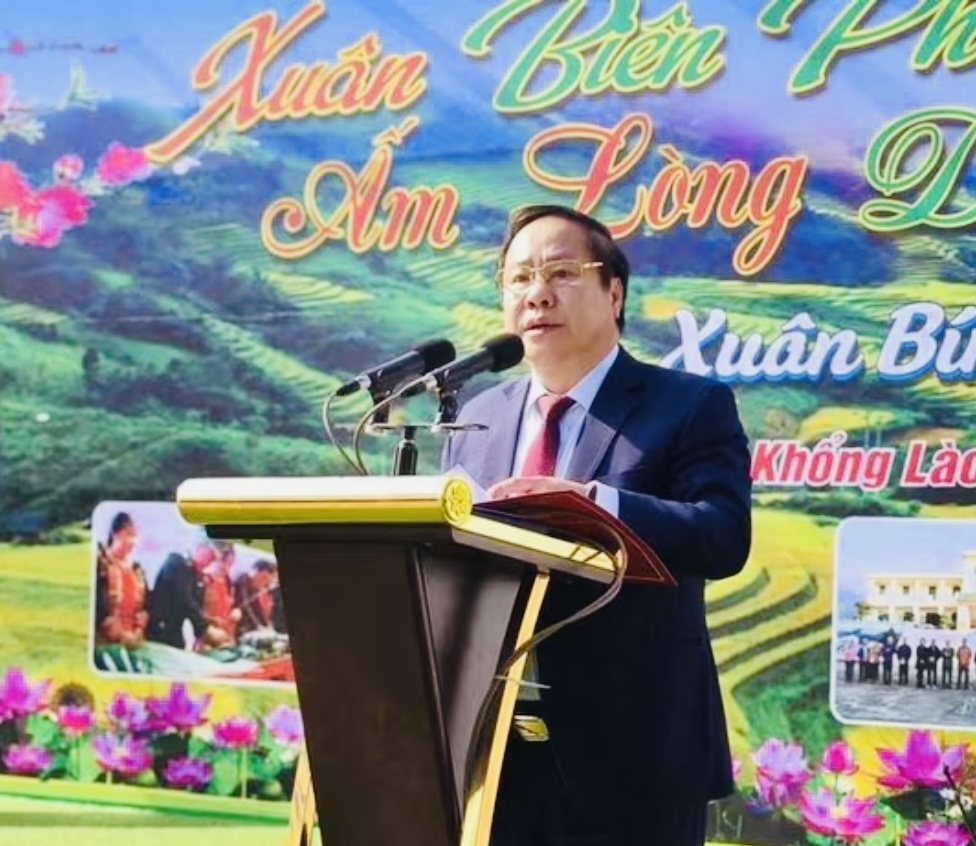 “Xuân Biên phòng ấm lòng dân bản” năm 2026 tại bản Khổng Lào