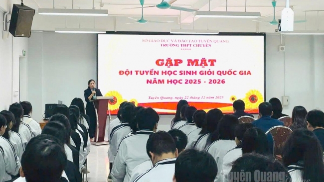 Tuyên Quang đạt 59 giải tại Kỳ thi chọn học sinh giỏi quốc gia THPT năm học 2025-2026