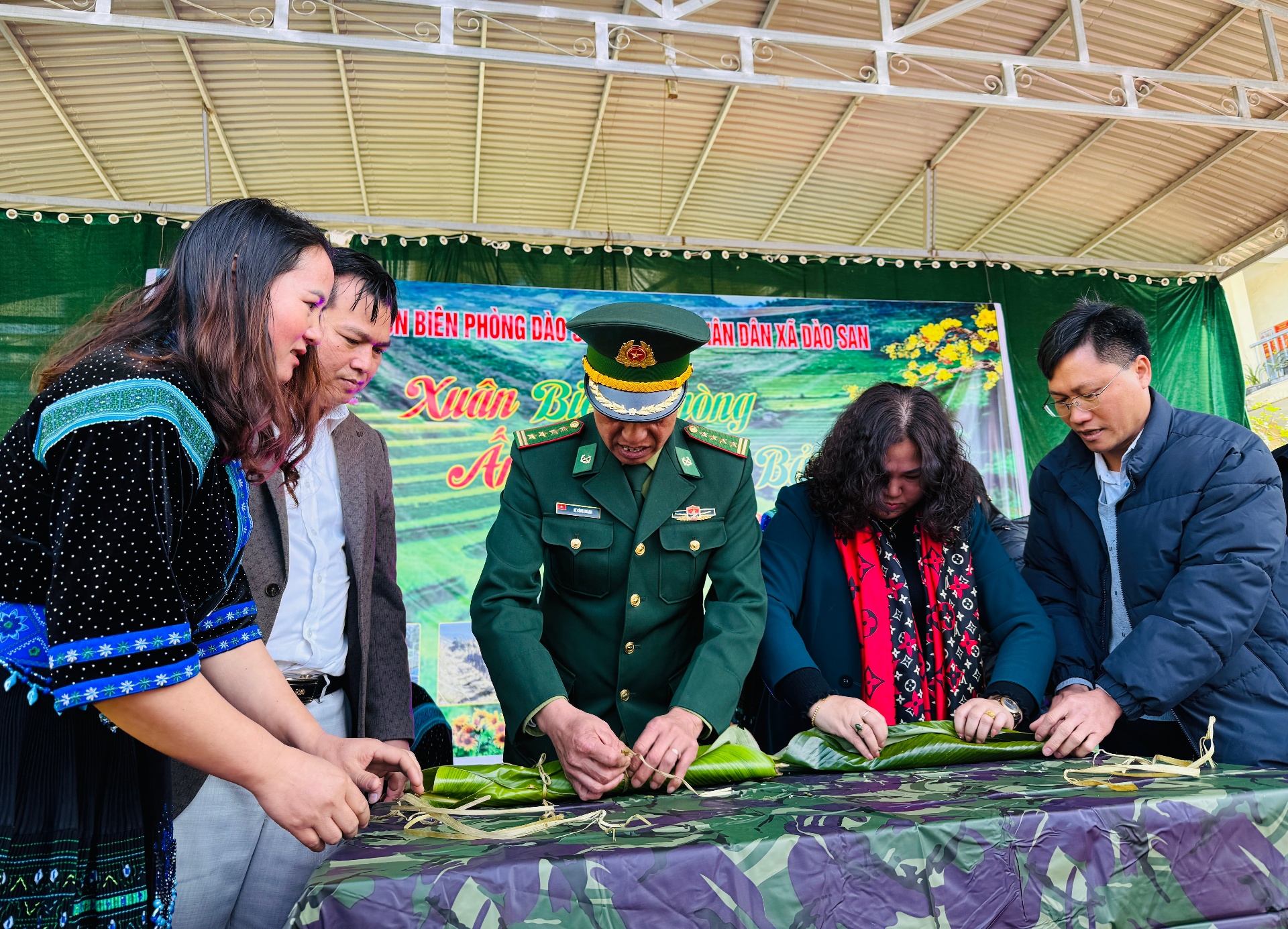 Lai Châu: Chương trình “Xuân Biên phòng ấm lòng dân bản” tại bản Hợp II