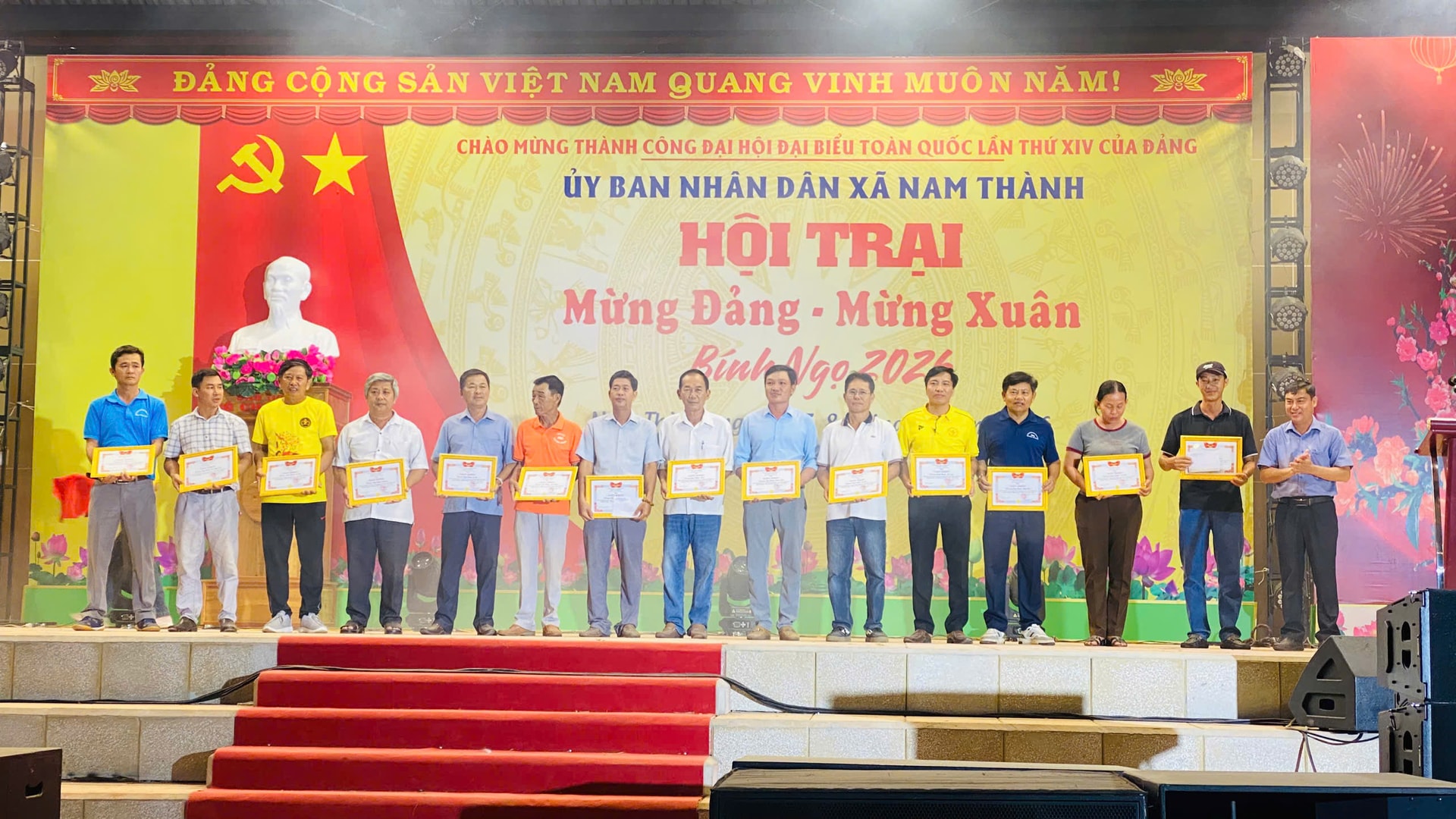 Lâm Đồng: Hội trại Mừng Đảng   Mừng Xuân xã Nam Thành