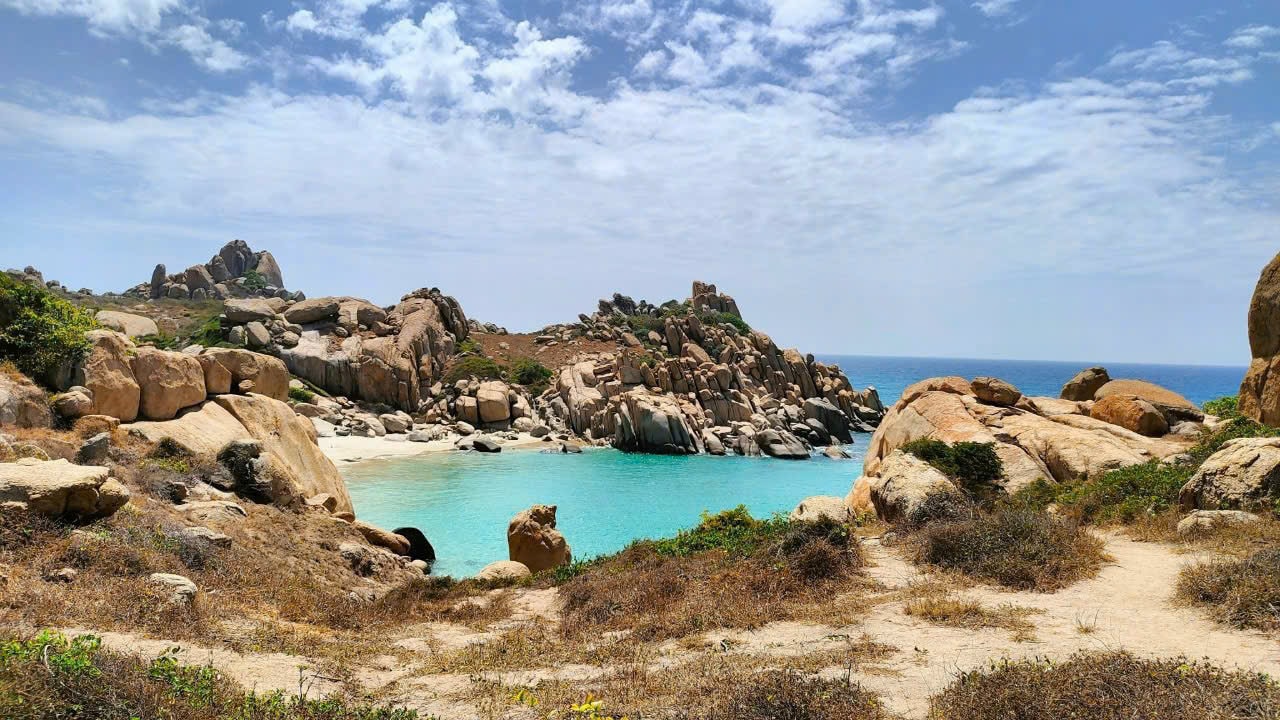 Lâm Đồng: Mùa xuân ở Hòn Cau bắt đầu từ biển Lâm Đồng: Mùa xuân ở Hòn Cau bắt đầu từ biển