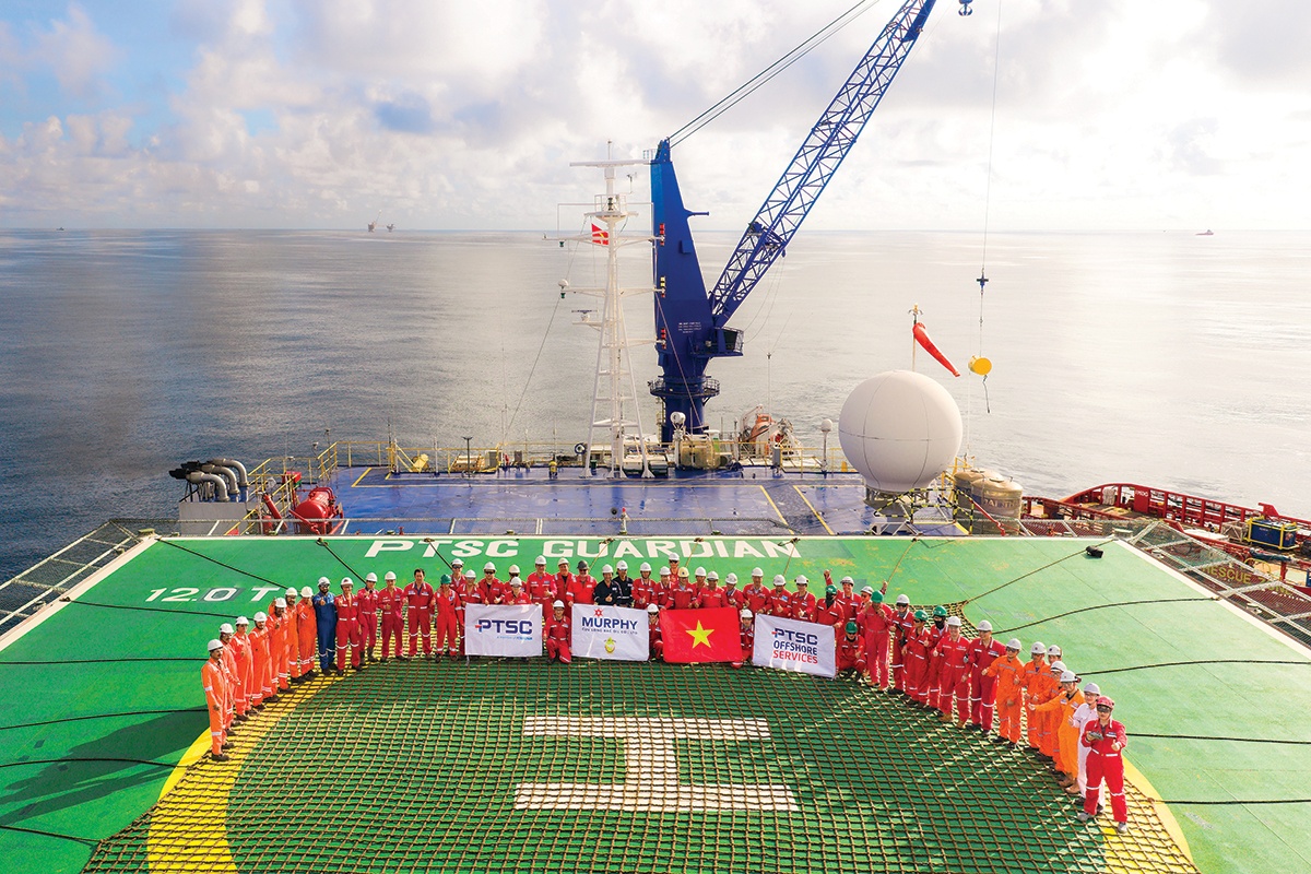 Xuân mới trên những công trình của PTSC Xuân mới trên những công trình của PTSC