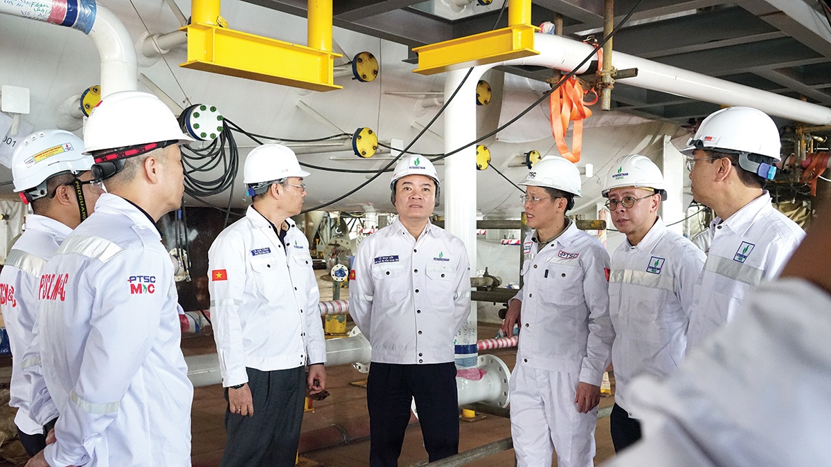 Xuân mới trên những công trình của PTSC Xuân mới trên những công trình của PTSC