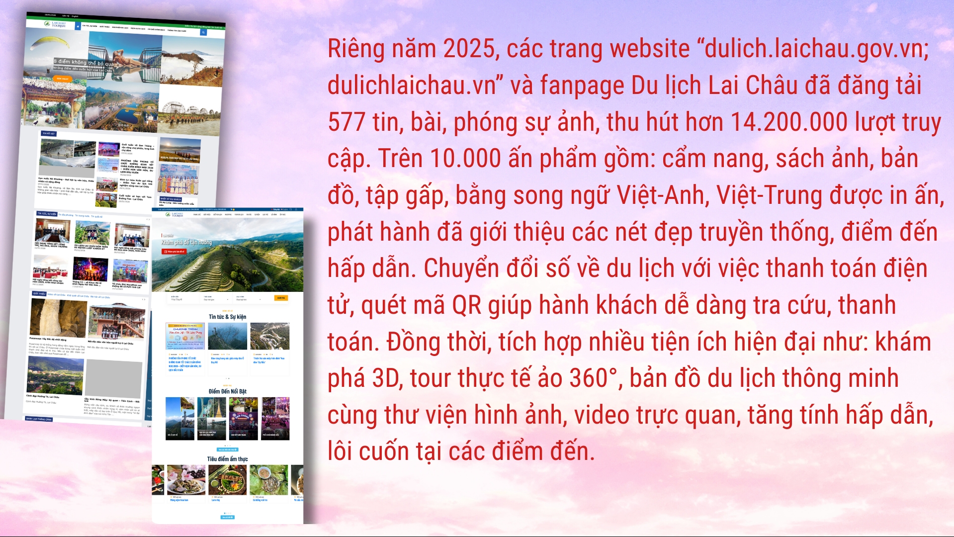 Du lịch Lai Châu gắn với sản phẩm đặc sắc