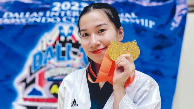 Cà Mau: Cô gái vàng của Taekwondo