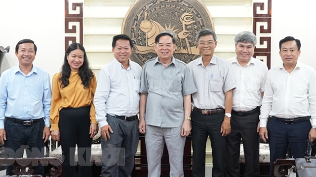 Bến Tre: Chủ tịch UBND tỉnh Trần Ngọc Tam tiếp và làm việc với Công ty TNHH Thiên Định