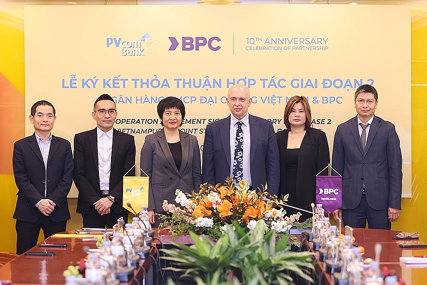 PVcomBank và BPC ký kết thỏa thuận hợp tác giai đoạn mới sau một thập kỷ đồng hành