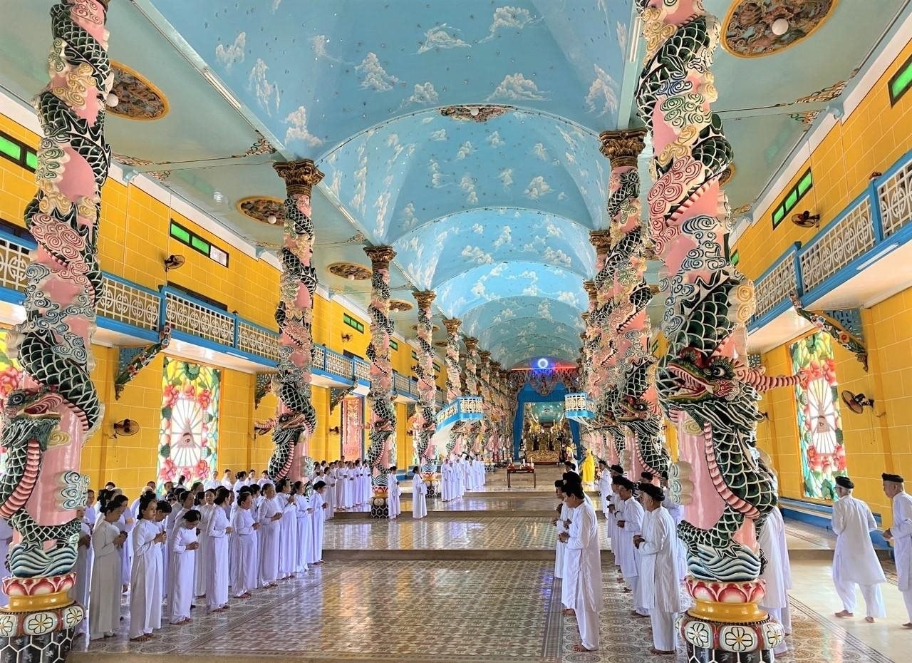 Kiến trúc độc đáo của Tòa thánh Tây Ninh
