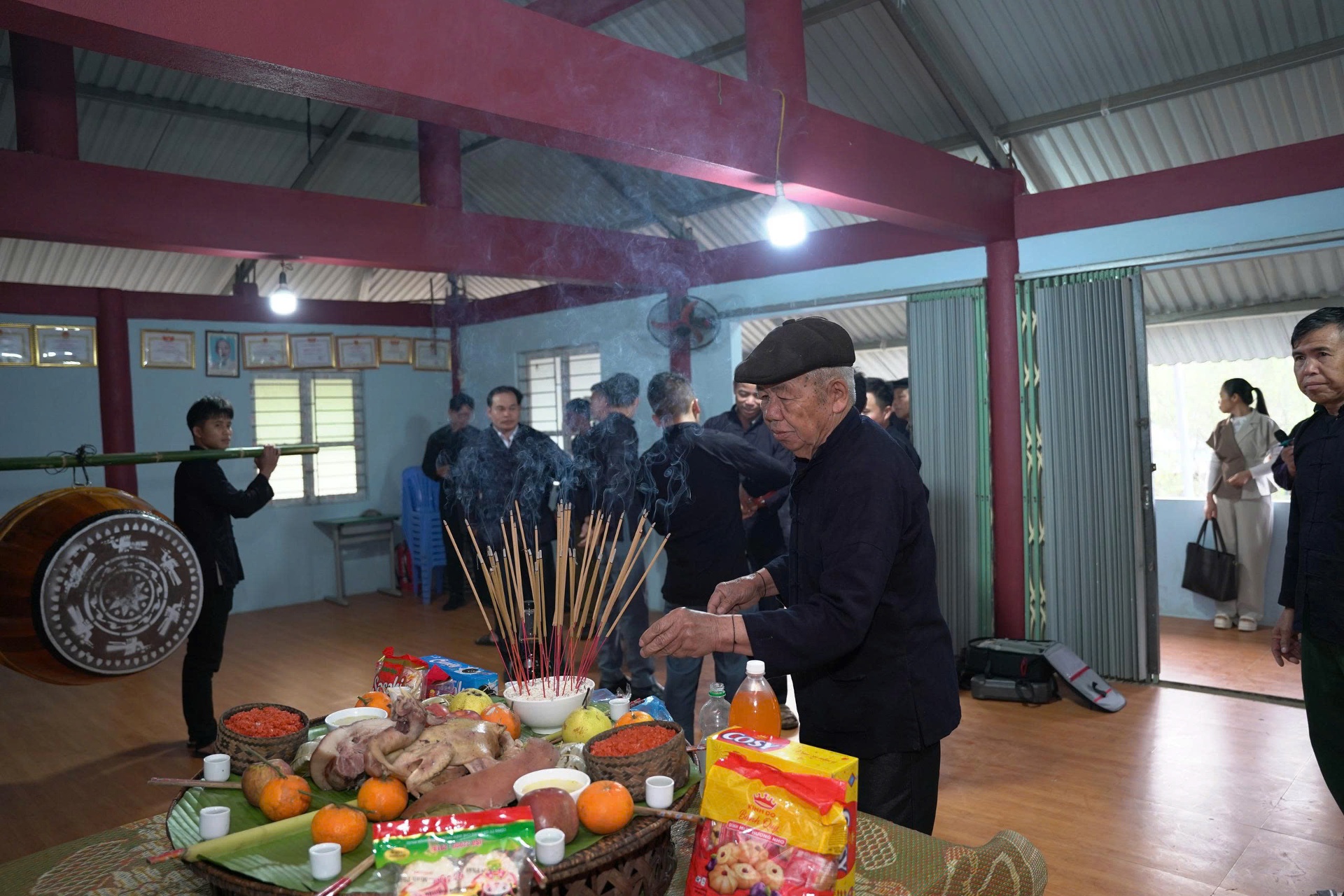 Lai Châu: Đầu Xuân về Tân Uyên vui hội Xòe Chiêng với đồng bào dân tộc Thái