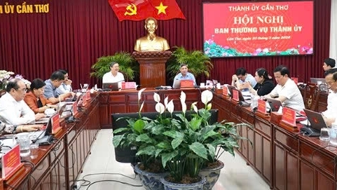 Cần Thơ: Ban Thường vụ Thành ủy cho ý kiến các vấn đề quan trọng để thúc đẩy kinh tế - xã hội phát triển