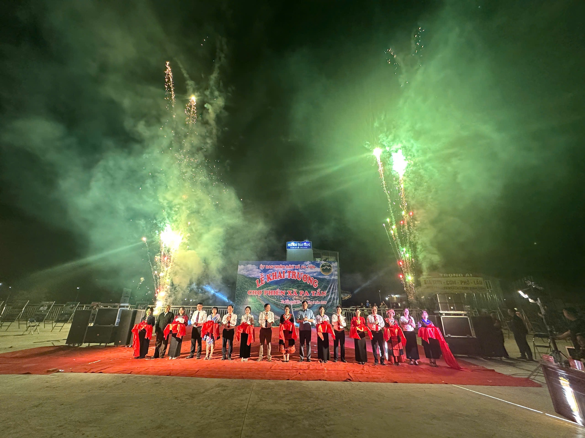 Lai Châu: Lễ khai trương Chợ phiên xã Pa Tần Lai Châu: Lễ khai trương Chợ phiên xã Pa Tần