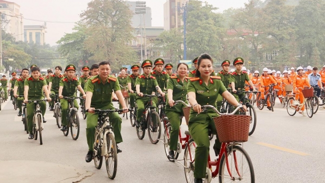 Tuyên Quang: Đạp xe hưởng ứng Chiến dịch “Giờ Trái đất” năm 2026