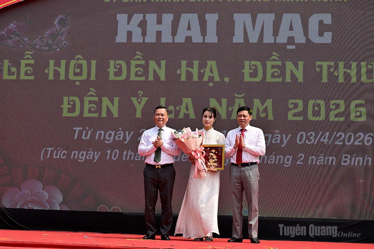 Tuyên Quang: Khai mạc Lễ hội đền Hạ  đền Thượng-đền Ỷ La năm 2026