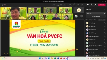 Tập thể Phân bón Cà Mau cùng vun đắp Văn hóa PVCFC