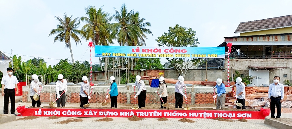 An Giang: Khởi công xây dựng Nhà truyền thống huyện Thoại Sơn