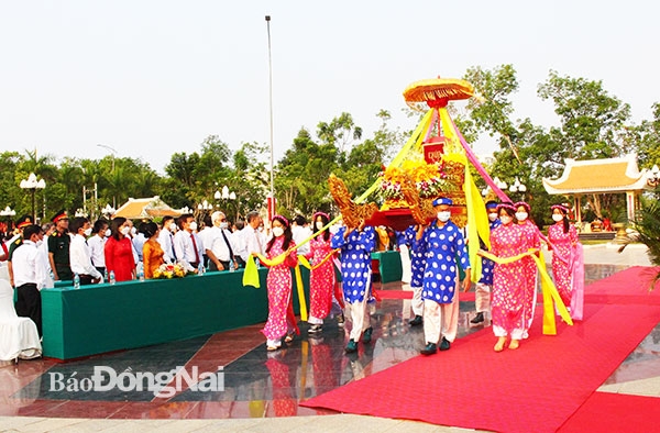 Đồng Nai: Huyện Trảng Bom long trọng tổ chức Lễ giỗ Tổ Hùng Vương