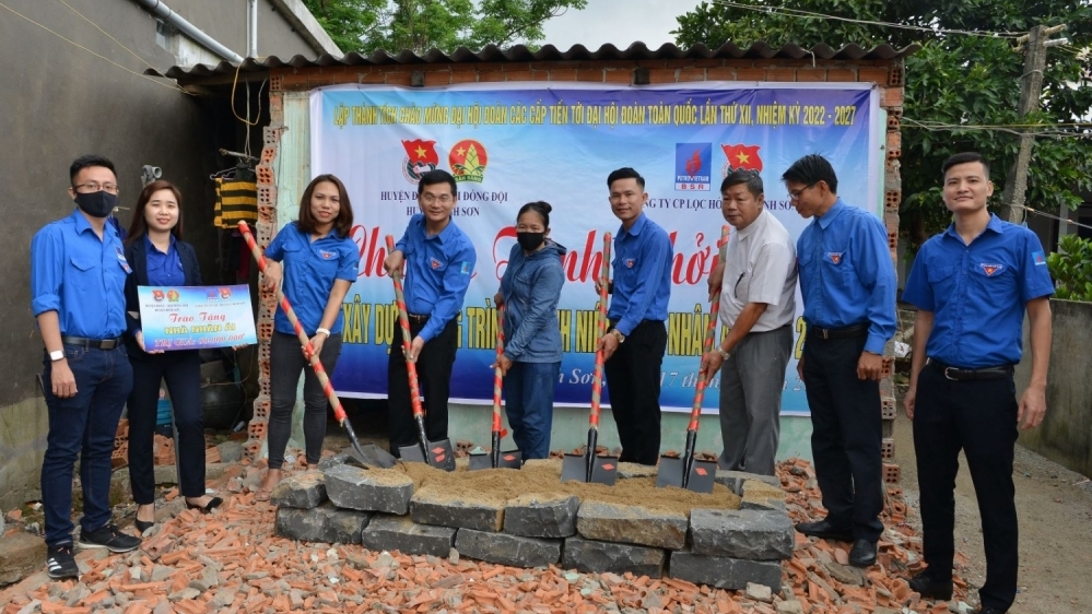 Đoàn Thanh niên BSR tổ chức khởi công xây dựng “Nhà nhân ái”