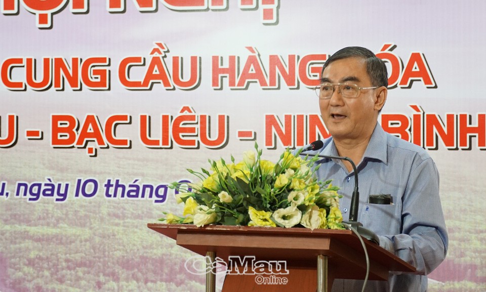 Kết nối cung cầu hàng hoá Cà Mau - Bạc Liêu - Ninh Bình