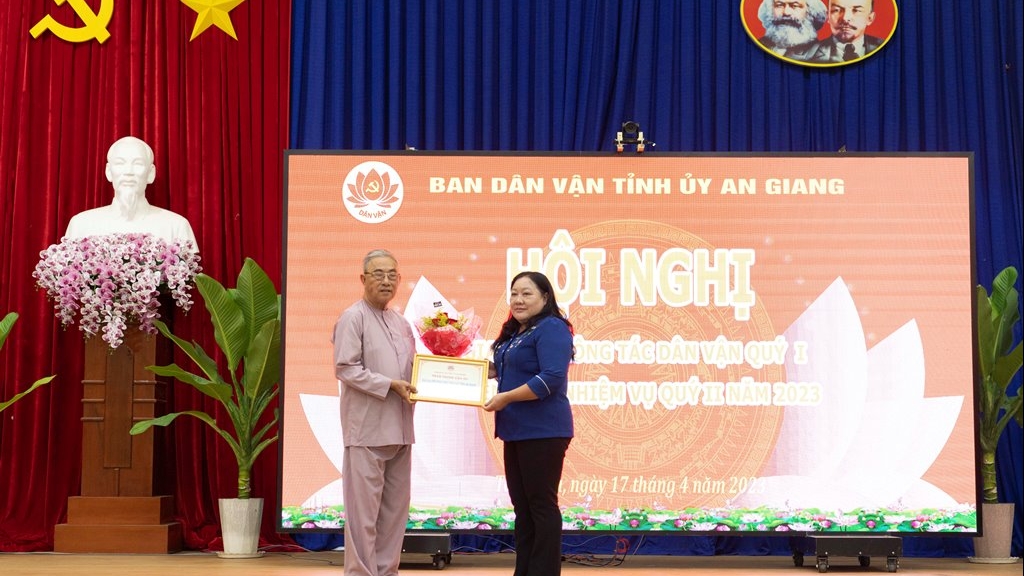 An Giang giao ban công tác dân vận quý I/2023