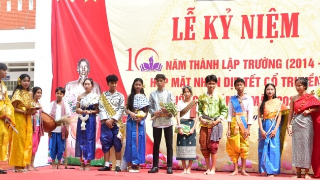 An Giang: Kỷ niệm 10 năm thành lập Trường Phổ thông Dân tộc nội trú THCS Tịnh Biên