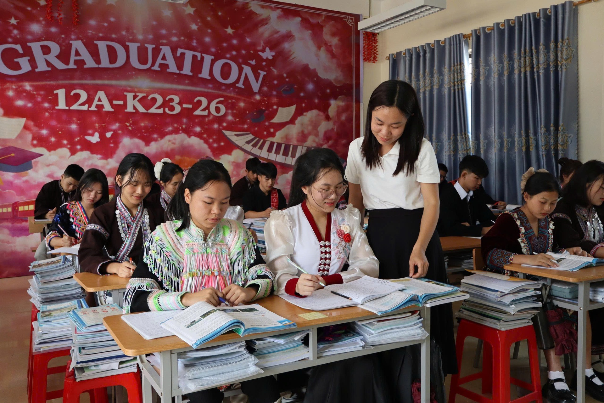 Lai Châu: Tăng tốc ôn thi tốt nghiệp trung học phổ thông Lai Châu: Tăng tốc ôn thi tốt nghiệp trung học phổ thông