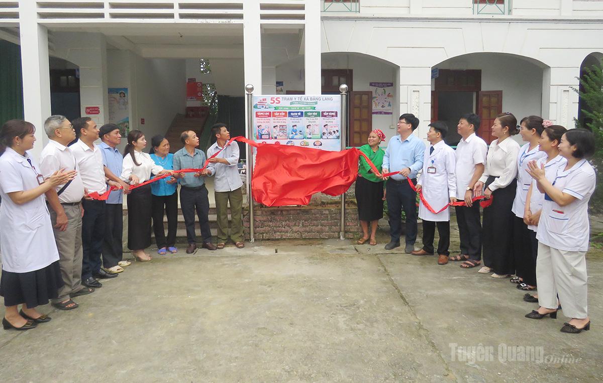 Tuyên Quang: Bằng Lang triển khai mô hình ‘5S’ tại Trạm y tế Tuyên Quang: Bằng Lang triển khai mô hình ‘5S’ tại Trạm y tế