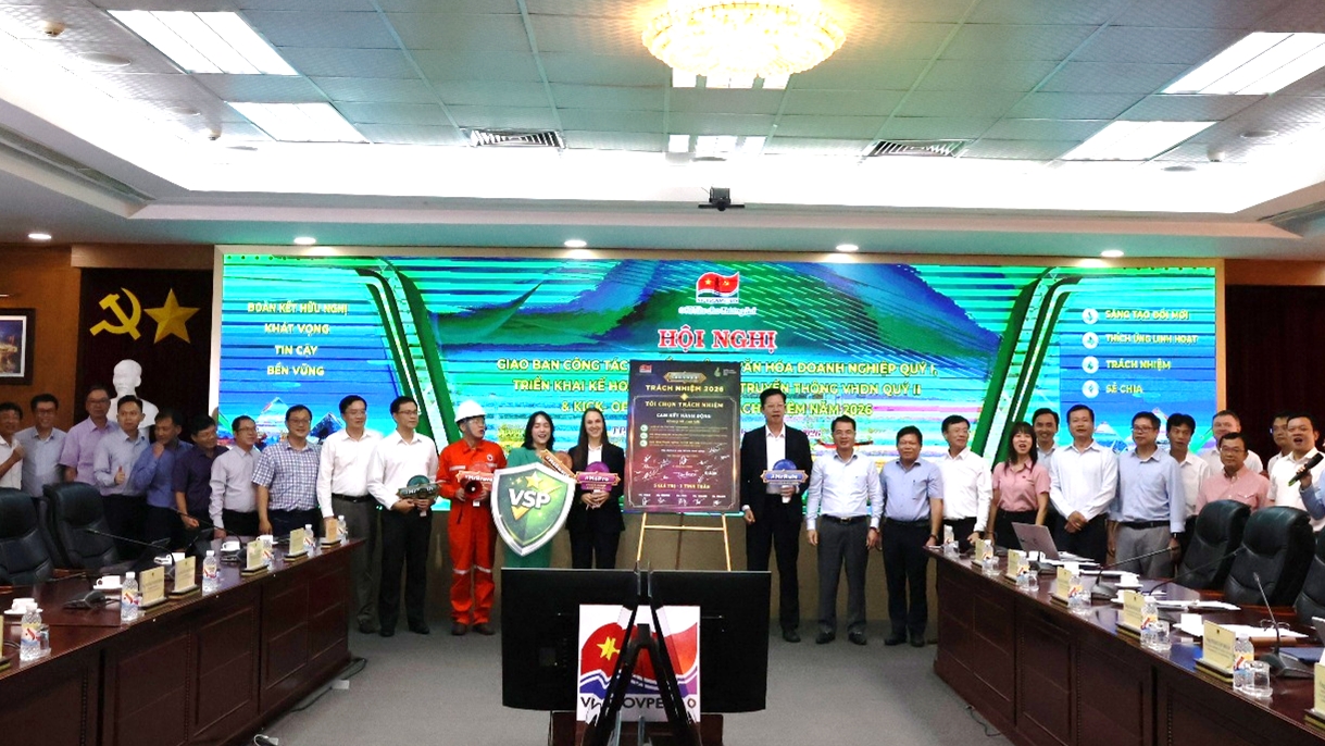Vietsovpetro khởi động chiến dịch “Trách nhiệm 2026”