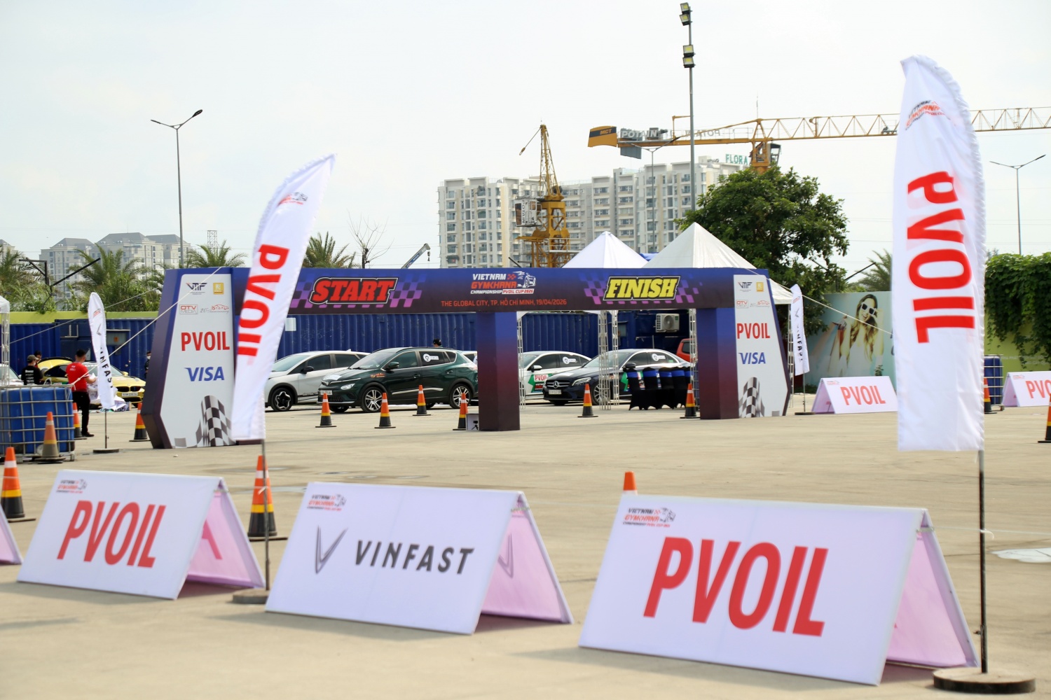 Sôi động Giải đua ô tô Gymkhana Vô địch miền Nam PVOIL Cup 2026