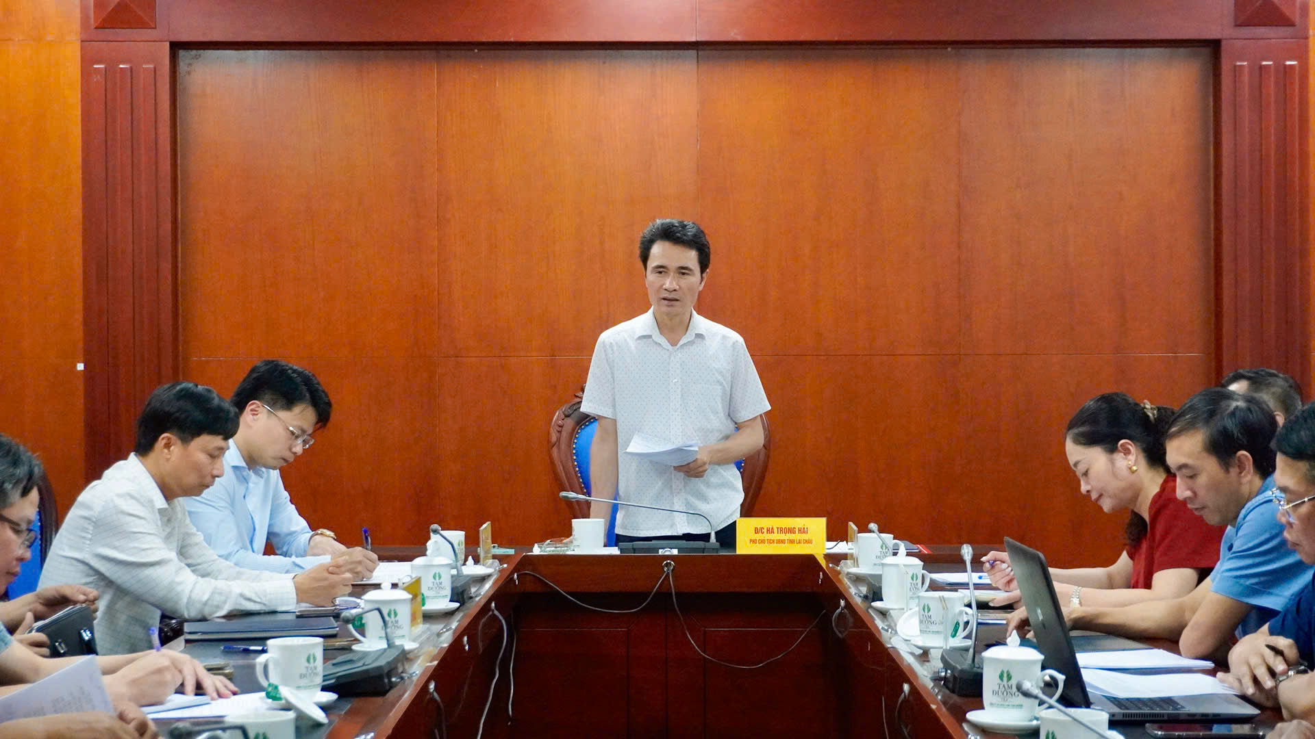 Bàn giải pháp xây dựng Dược điển Sâm Lai Châu