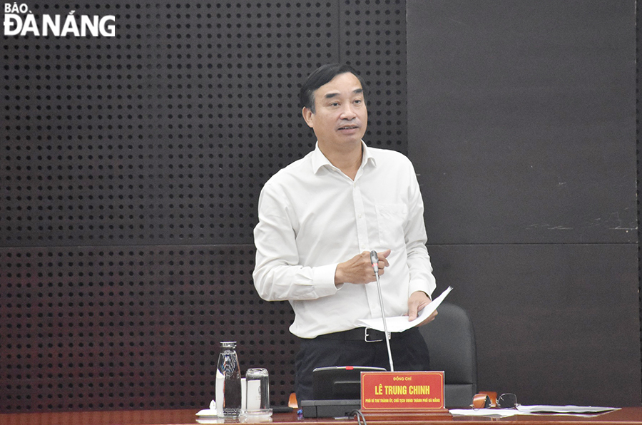 Chủ tịch UBND thành phố Lê Trung Chinh ghi nhận đánh giá cao công tác chuẩn bị của các đơn vị, doanh nghiệp cho DIFF 2024