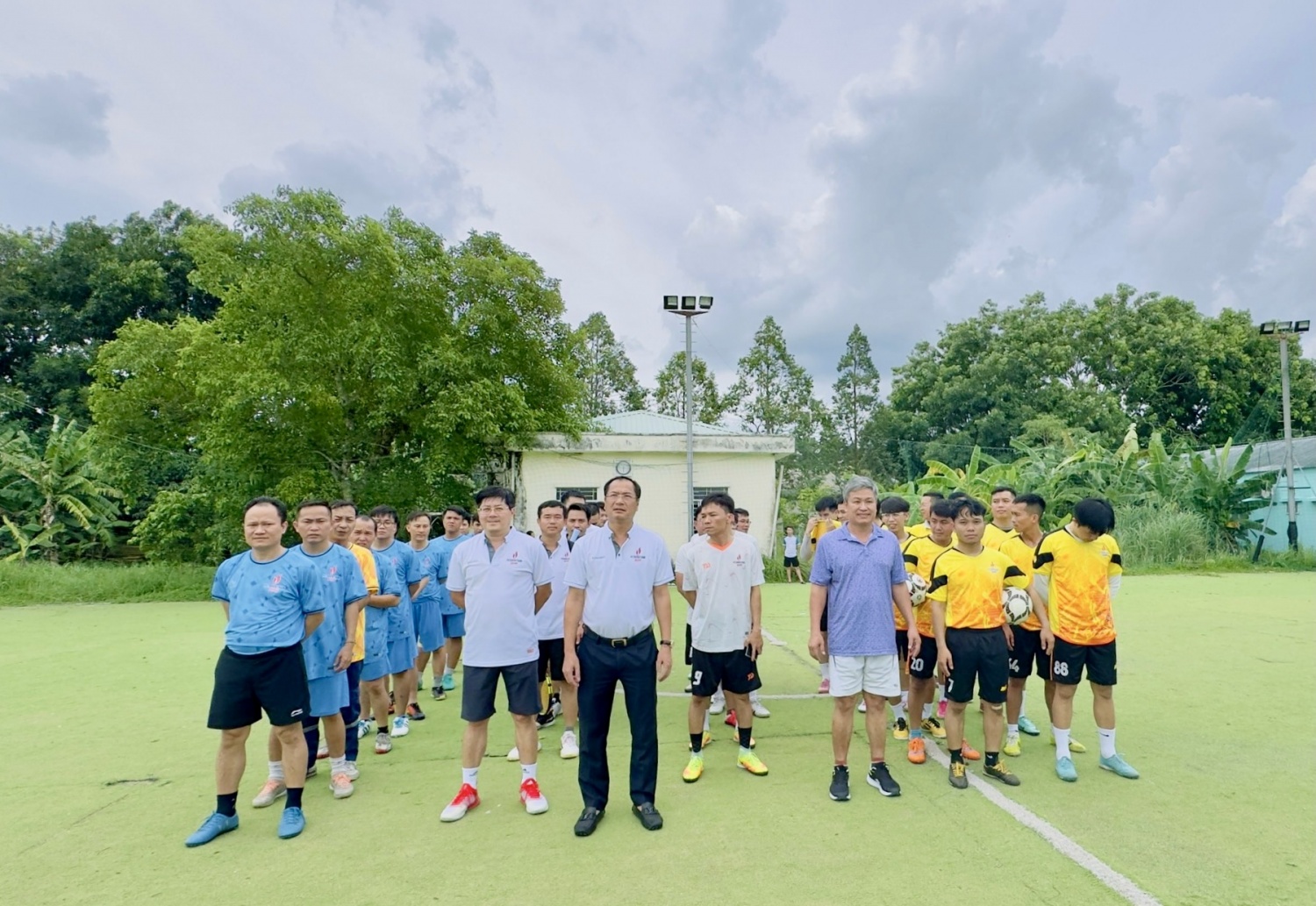 Ban QLDA ĐLDK Sông Hậu 1 khai mạc giải thể thao chào mừng Tháng Công nhân năm 2024