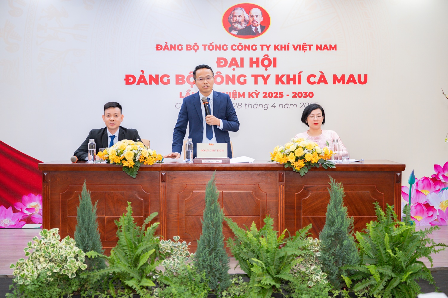 Đại hội Đảng bộ Công ty Khí Cà Mau nhiệm kỳ 2025 – 2030 thành công tốt đẹp