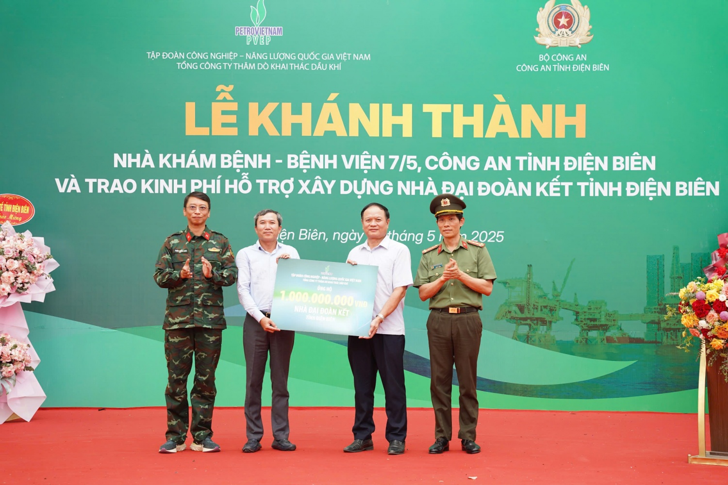 Petrovietnam/PVEP đồng hành vì sức khỏe nhân dân tỉnh Điện Biên