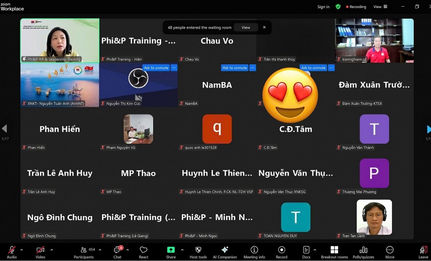 Vietsovpetro tổ chức chuỗi chương trình đào tạo &quot;Ứng dụng AI để tăng hiệu suất công việc&quot;