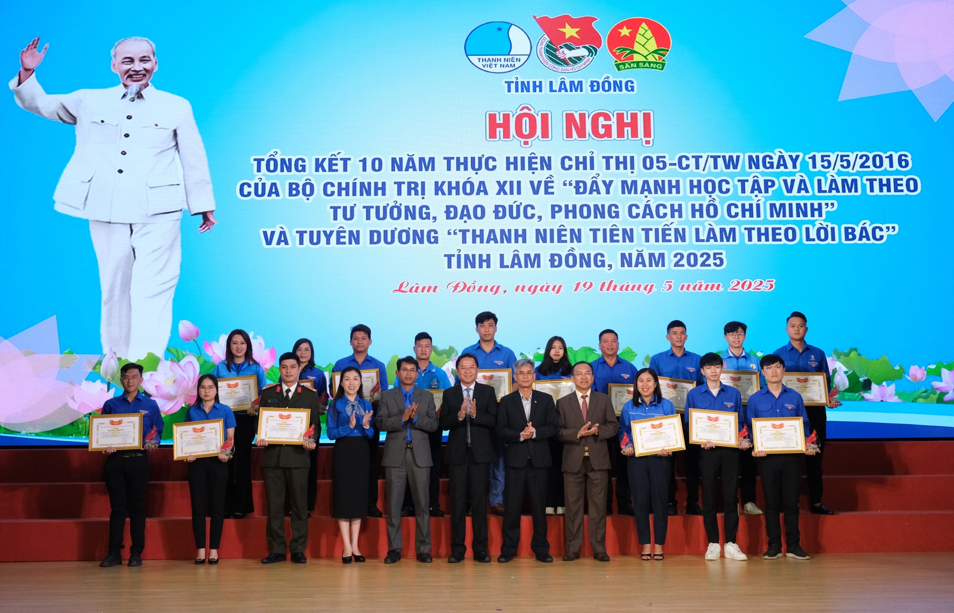 Tỉnh Đoàn Lâm Đồng tuyên dương Thanh niên tiên tiến làm theo lời Bác năm 2025
