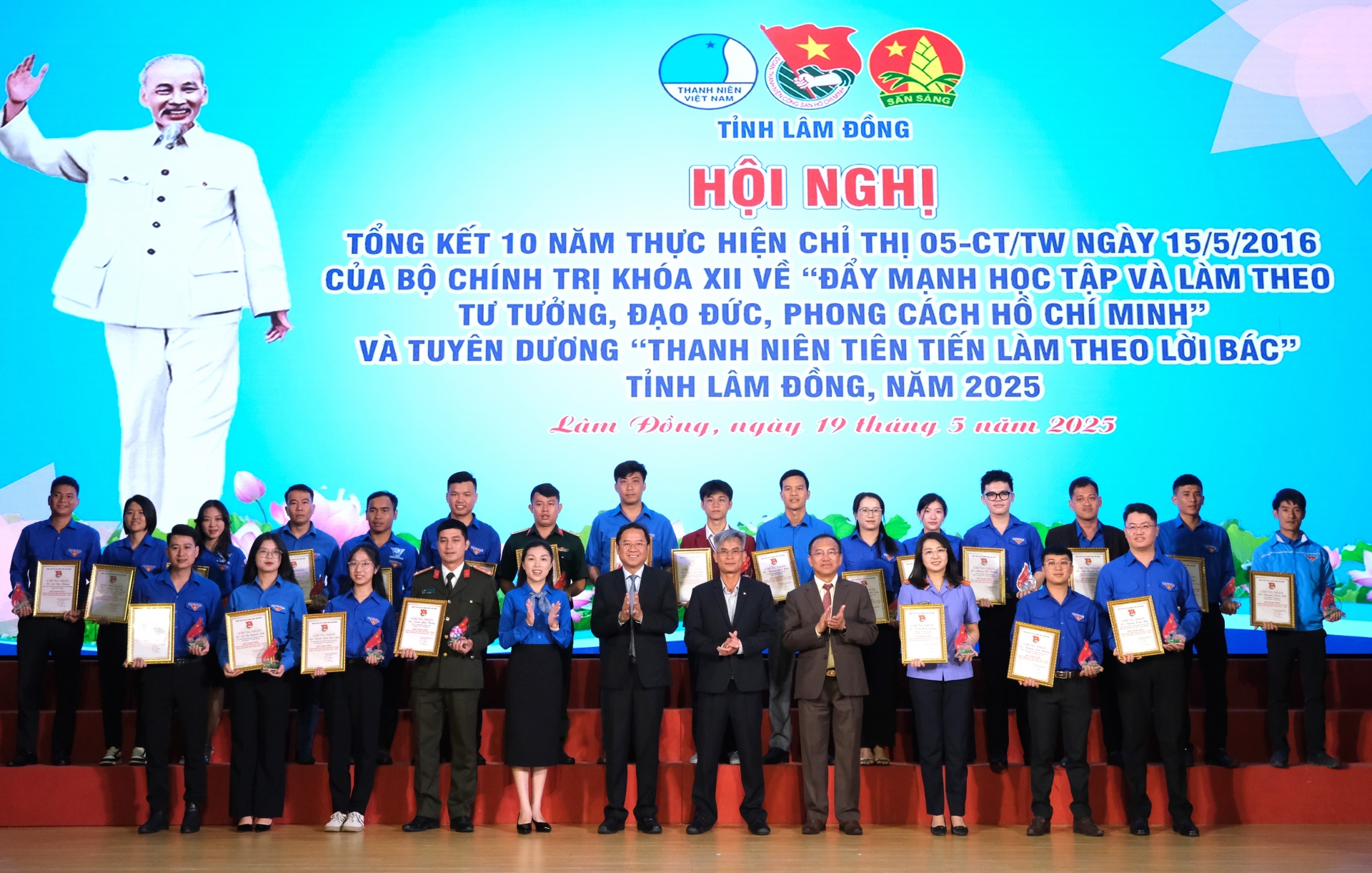 Tỉnh Đoàn Lâm Đồng tuyên dương Thanh niên tiên tiến làm theo lời Bác năm 2025