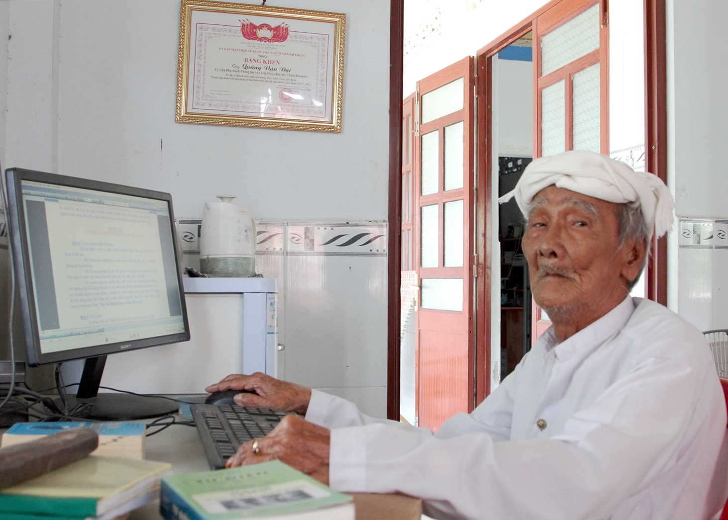 Ông Quảng Văn Đại “từ điển sống” của đồng bào Chăm
