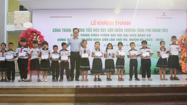 BSR khánh thành Trường Tiểu học tại Quảng Nam: Lan tỏa yêu thương từ một công trình nghĩa tình