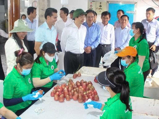 Cần Thơ: Bí thư Thành ủy Lê Quang Tùng khảo sát thực tế tại xã Cù Lao Dung
