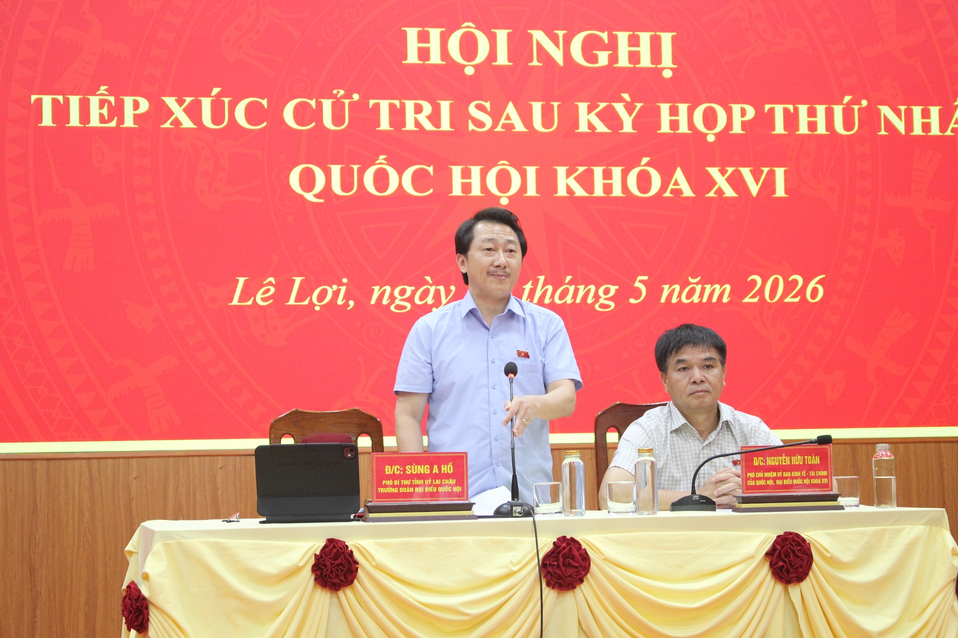 Lai Châu: Đoàn đại biểu Quốc hội tỉnh giải đáp nhiều kiến nghị của cử tri xã Lê Lợi