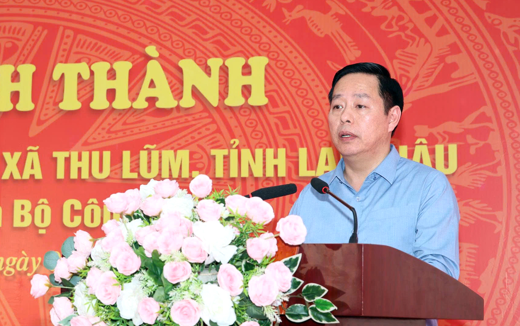 Lai Châu: Lễ khánh thành, bàn giao điểm trường mầm non Là Ú Cò