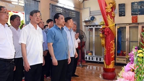 Cần Thơ: Đoàn công tác của Bộ Nông nghiệp và Môi trường khảo sát Cảng cá Trần Đề