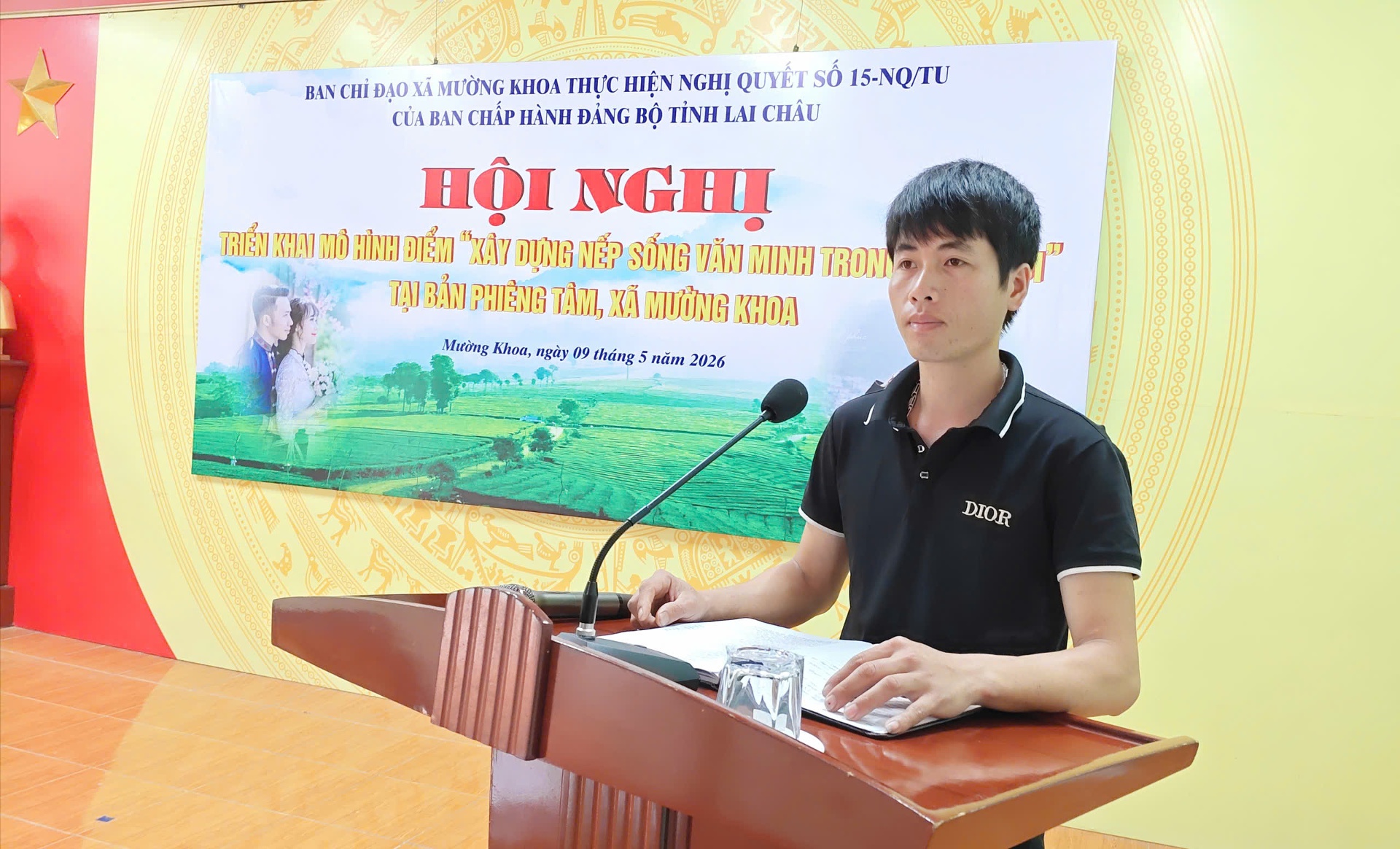 Lai Châu: Mường Khoa triển khai mô hình điểm xây dựng nếp sống văn minh trong việc cưới