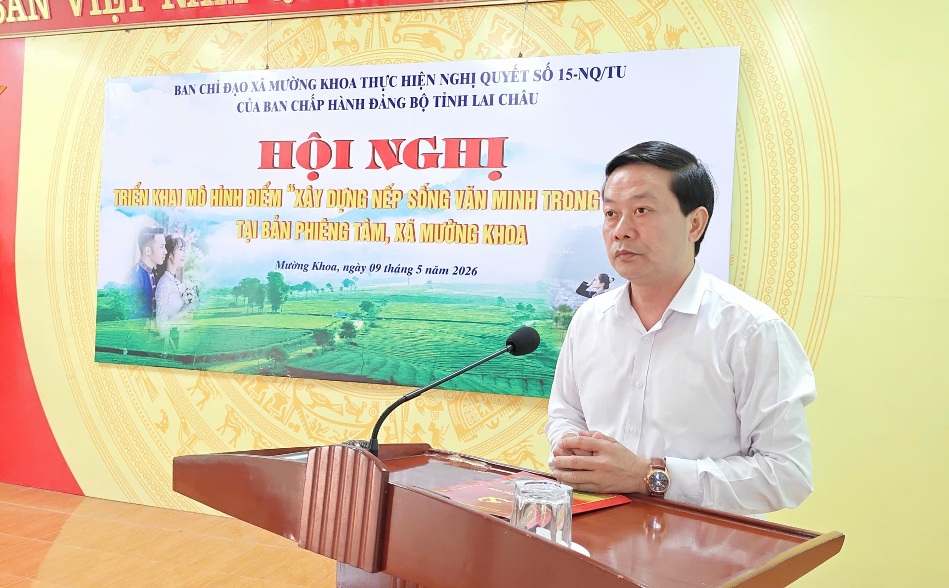 Lai Châu: Mường Khoa triển khai mô hình điểm xây dựng nếp sống văn minh trong việc cưới