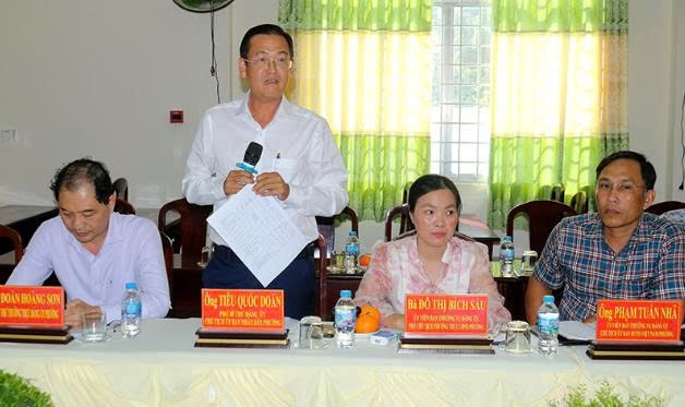 Chủ tịch UBND TP Cần Thơ làm việc với phường Long Tuyền