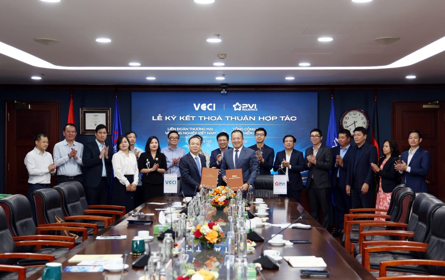 Bảo hiểm PVI và VCCI thiết lập hợp tác toàn diện, nâng cao năng lực cạnh tranh cho doanh nghiệp